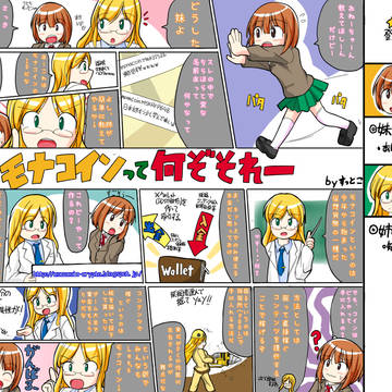 モナコイン説明漫画