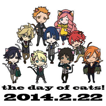 【猫の日】ST☆RISH＆先生