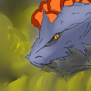 なんとなくドラゴン描いたｗ