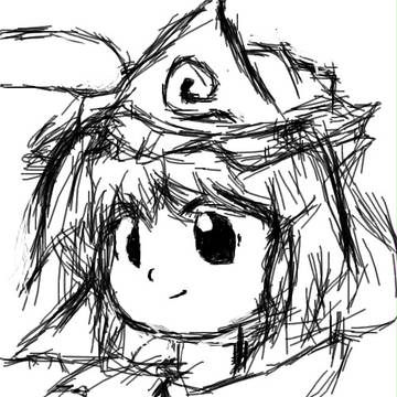 富士見の娘(模写)