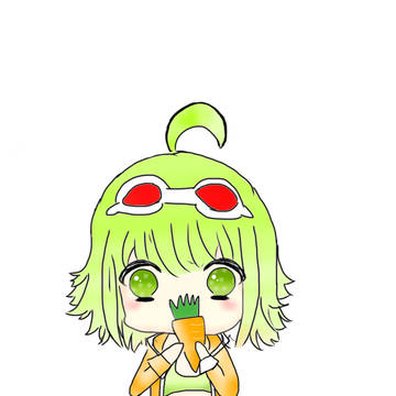 GUMIちゃん描いた