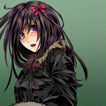 オッドアイ女子