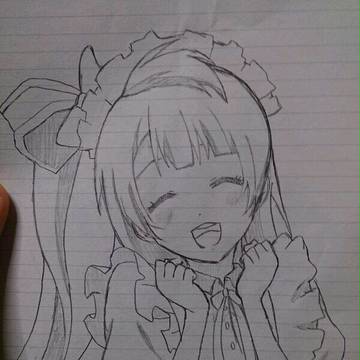 ことり【シャーペン模写してみた。】