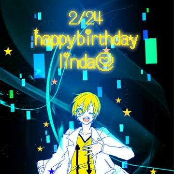 お誕生日おめでとうリンダ