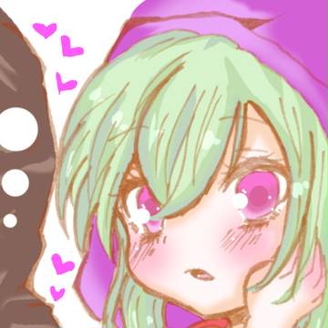 塗り残しが・・・・綺麗にしてサークルカットに！