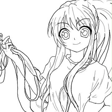 模写　ハルヒ