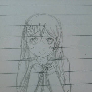 落書き～気弱な女子