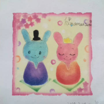 うさぎお雛様