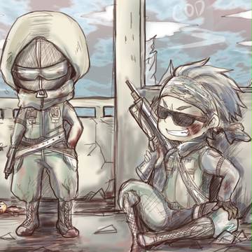 COD組とラクガキ