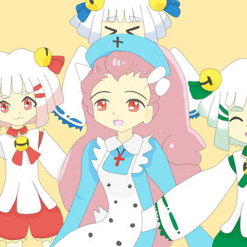 女帝(と三姉妹)幻影ヲ駆ケル太陽より