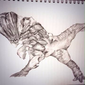 ボルボロス描いてみた