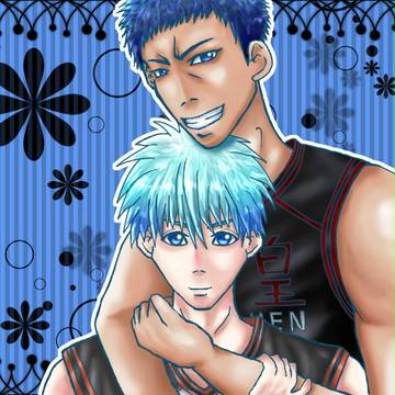 黒子くんと青峰くん
