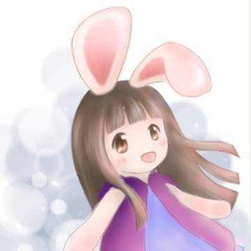 うさモン　秋の女の子