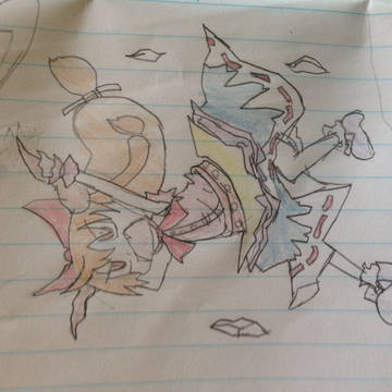 東方落書き