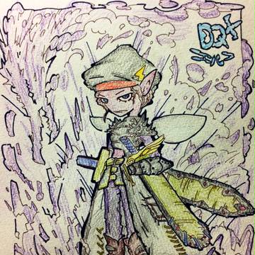 【DQX　エルフ　バトマス】