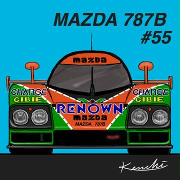 MAZDA 787B #55(アイコン用)