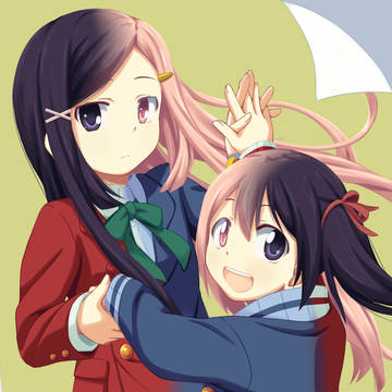 二人の色を混ぜてみました。