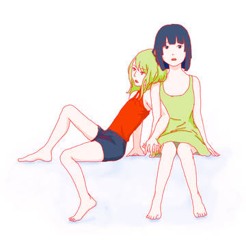 女の子