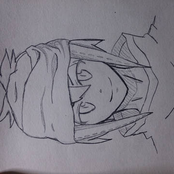 メルスト主人公【シャーペンで描いてみた。】