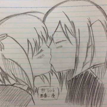 桜Trick 春香×優 (※百合注意)