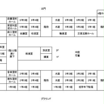 【61HR】校内配置図