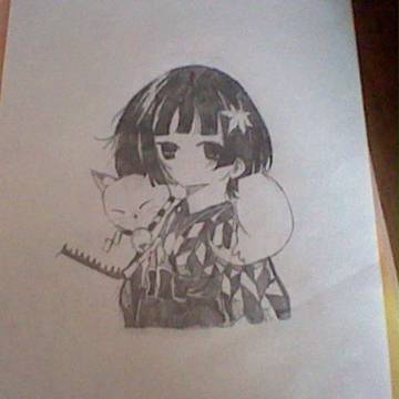 昔、模写したイラスト