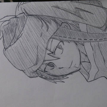 メルスト主人公【シャーペンで再び描いてみた。】