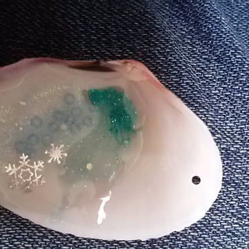 winter blossom レジンクラフト