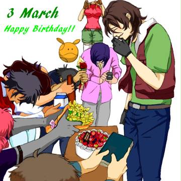 Happy Birthday, Lockon!!