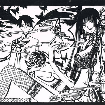 xxxHOLiC　切り絵