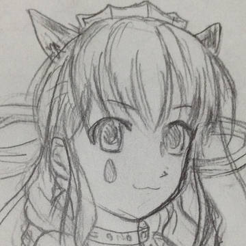 練習絵：影乃★騎士