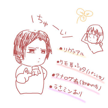 【腐向け】兵長・アルミン中心詰め