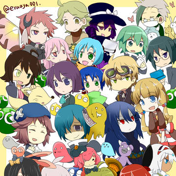 【ぴくぷよ】2014年賀状絵【交流】