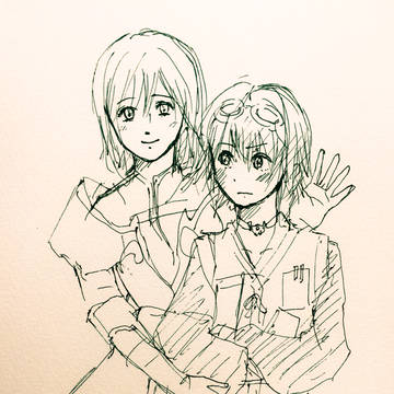 なかよしの二人