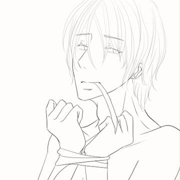 ぬりえっぽいの【オリジナルキャラ】