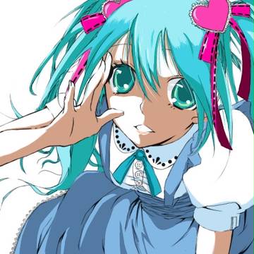 みくみくぬりえ、 塗らせていただきました。