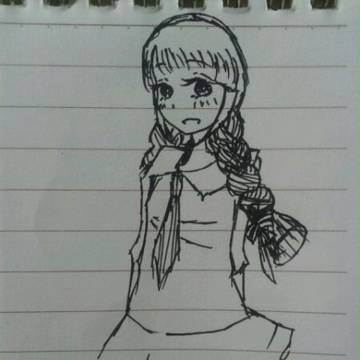 手绘了一只海原女神qwq渣求原谅