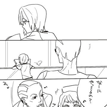 【ライジング前捏造漫画】パオリンちゃんが髪を切る話
