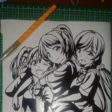 μ's 三年生