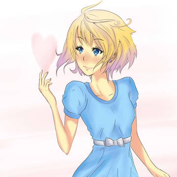 Girl in love