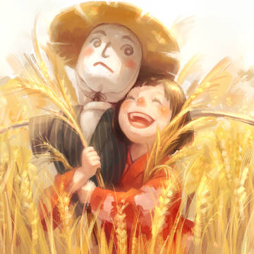 案山子と少女