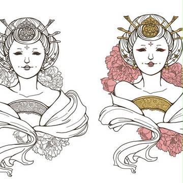 唐仕女