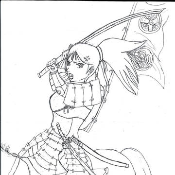 武士の女