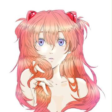 アスカを塗らせていただきました！