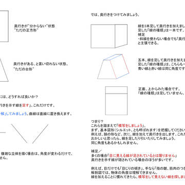 【そもそも描けない人へ】絵が上手くなる方法1-2 線の種類を知る