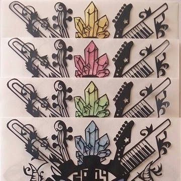 幻影【切り絵】