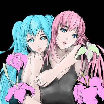 初音ミク 巡音ルカ