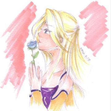 蒼い薔薇
