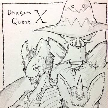 【DQX　モンスター擬人化①】