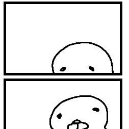 ぼのぼのよんこま